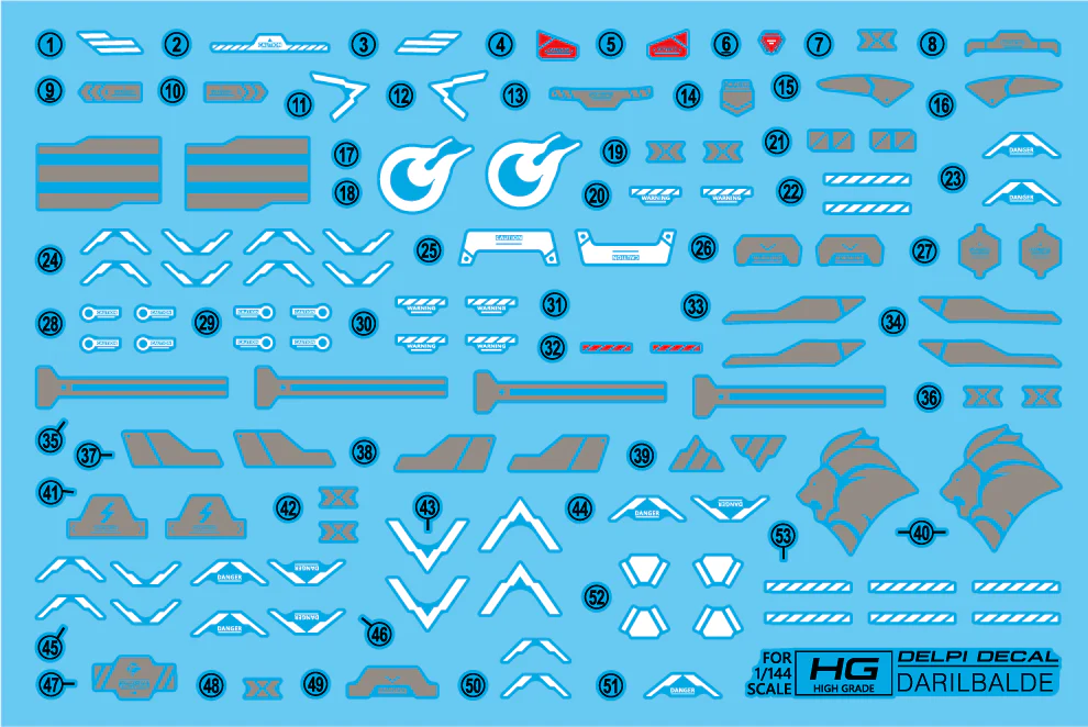 Delpi Decal HG Darilbalde