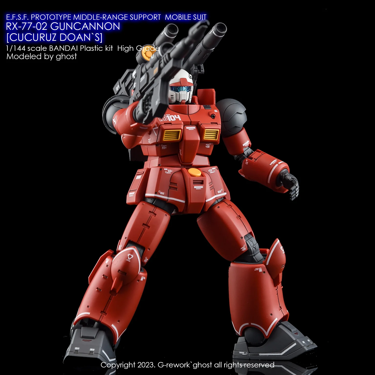 G-Rework HG Guncannon [Cucuruz Doan's Island Ver.] Decals - Image 7