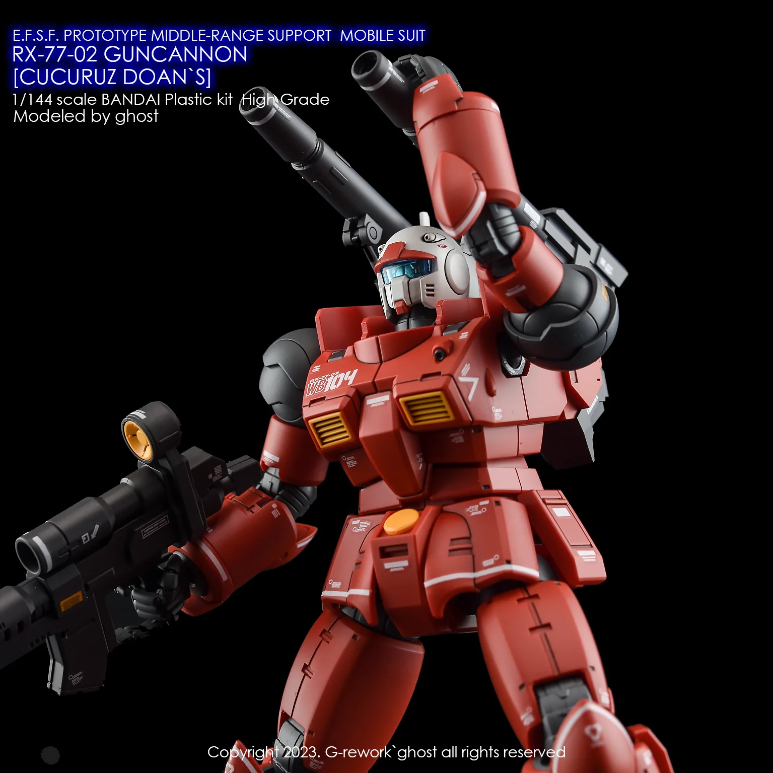 G-Rework HG Guncannon [Cucuruz Doan's Island Ver.] Decals - Image 9