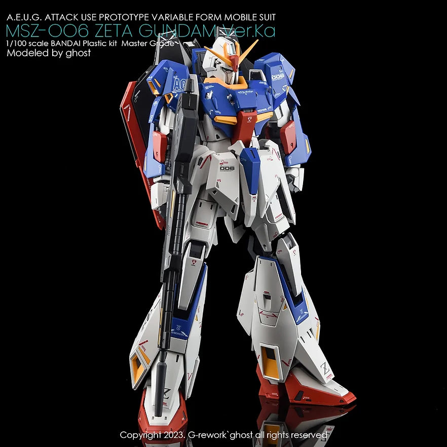 G-Rework MG Zeta Gundam [Ver.Ka] Decals - Image 3