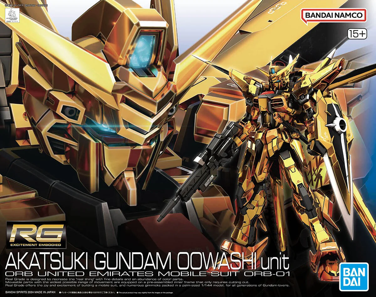 RG 41 ORB-01 Akatsuki Gundam Oowashi Unit - Image 10