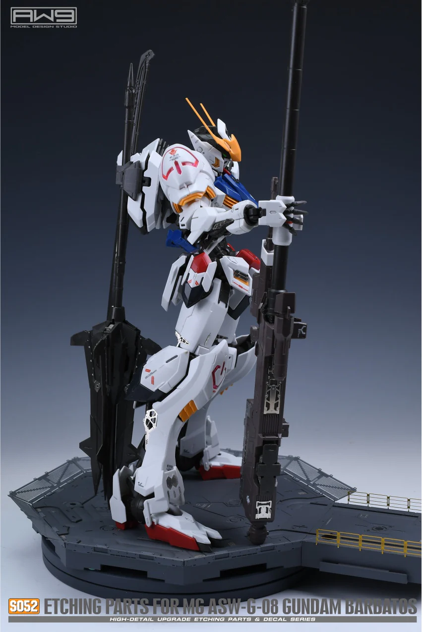 S52 Photo Etch MG Gundam Barbatos w/ Decals - Image 6