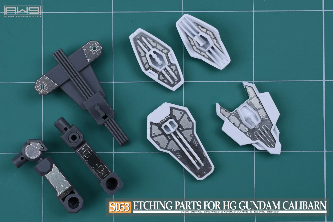 S53 Photo Etch HG Gundam Calibarn w/ Decals - Image 11