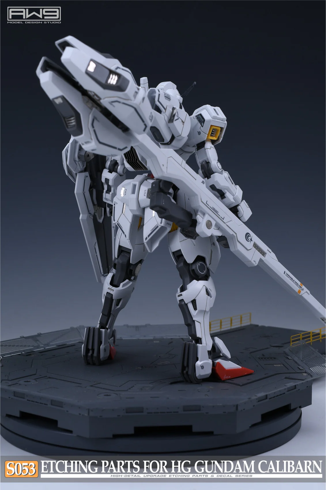 S53 Photo Etch HG Gundam Calibarn w/ Decals - Image 6